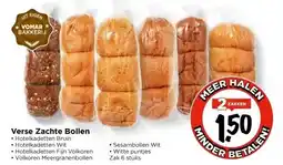 Vomar Voordeelmarkt Verse Zachte Bollen aanbieding