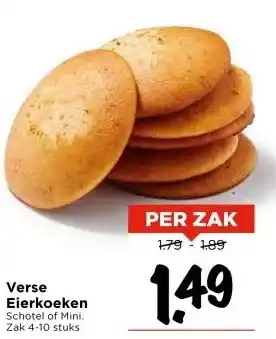 Vomar Voordeelmarkt Verse Eierkoeken aanbieding