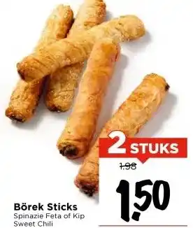Vomar Voordeelmarkt Börek Sticks aanbieding
