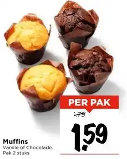 Vomar Voordeelmarkt Muffins aanbieding