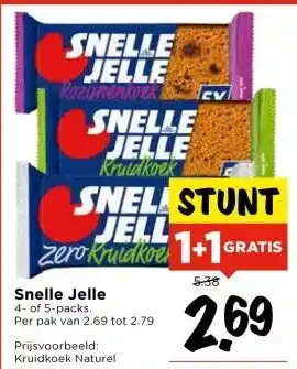 Vomar Voordeelmarkt Snelle Jelle aanbieding