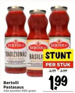 Vomar Voordeelmarkt Bertolli Pastasaus aanbieding