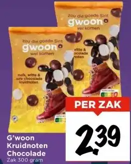 Vomar Voordeelmarkt G'woon Kruidnoten Chocolade aanbieding