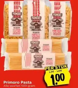 Vomar Voordeelmarkt Primoro Pasta aanbieding