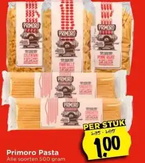 Vomar Voordeelmarkt Primoro Pasta aanbieding