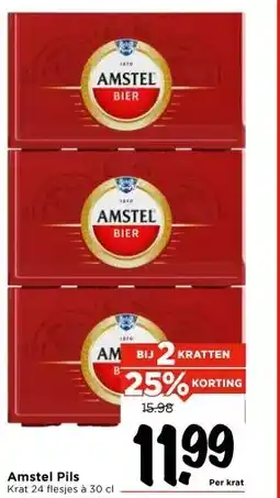 Vomar Voordeelmarkt Amstel Pils aanbieding