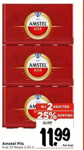 Vomar Voordeelmarkt Amstel Pils aanbieding