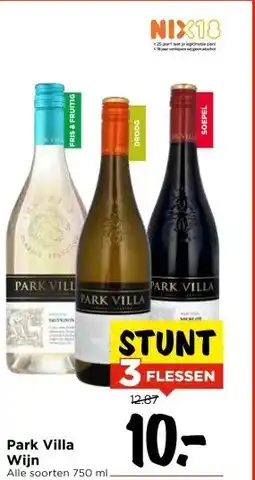 Vomar Voordeelmarkt Park Villa Wijn aanbieding