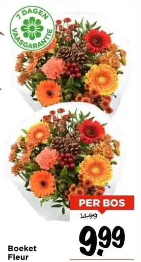 Vomar Voordeelmarkt Boeket Fleur aanbieding
