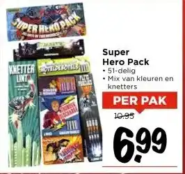 Vomar Voordeelmarkt Super Hero Pack aanbieding