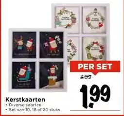 Vomar Voordeelmarkt Kerstkaarten aanbieding