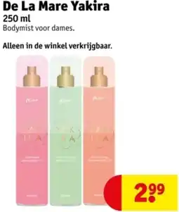 Kruidvat De La Mare Yakira aanbieding
