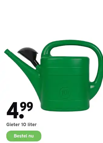 GAMMA Gieter 10 liter aanbieding