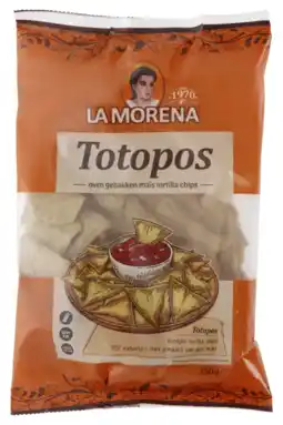 Albert Heijn La Morena Totopos tortilla chips aanbieding