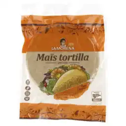 Albert Heijn La Morena Gele maistortilla (10 stks) aanbieding