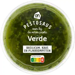 Albert Heijn AH Pestosaus groen aanbieding