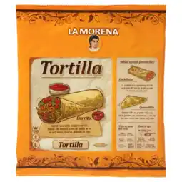 Albert Heijn La Morena Tortilla wraps original large aanbieding