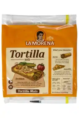 Albert Heijn La Morena Tortilla wraps met maismeel medium aanbieding