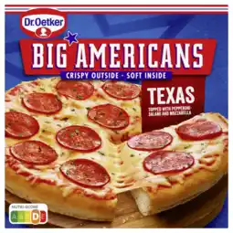 Albert Heijn Dr. Oetker Big Americans pizza Texas aanbieding