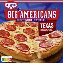 Albert Heijn Dr. Oetker Big Americans pizza Texas aanbieding