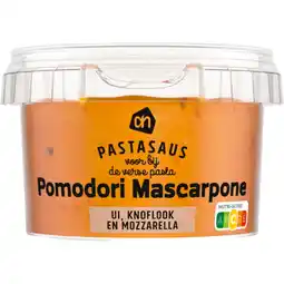 Albert Heijn AH Pastasaus tomaat mascarpone aanbieding