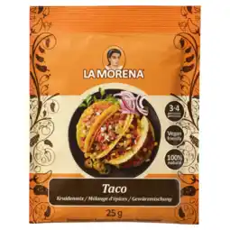 Albert Heijn La Morena Taco kruidenmix aanbieding