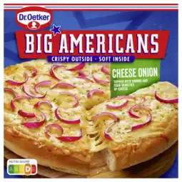 Albert Heijn Dr. Oetker Big Americans pizza cheese onion aanbieding