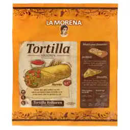 Albert Heijn La Morena Volkoren tortilla wraps large aanbieding