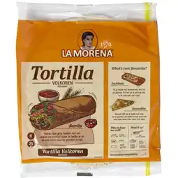 Albert Heijn La Morena Volkoren tortilla wraps large aanbieding