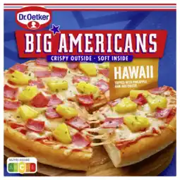Albert Heijn Dr. Oetker Big Americans pizza Hawaii aanbieding