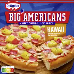 Albert Heijn Dr. Oetker Big Americans pizza Hawaii aanbieding