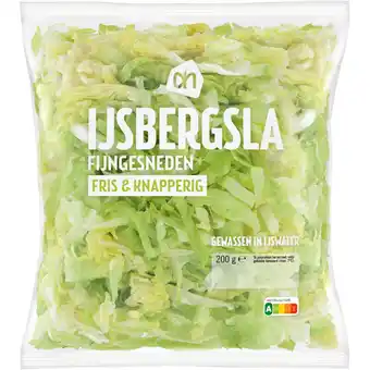 Albert Heijn AH IJsbergsla fijngesneden aanbieding