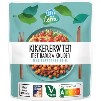 Albert Heijn AH Terra Kikkererwten met harissa kruiden aanbieding