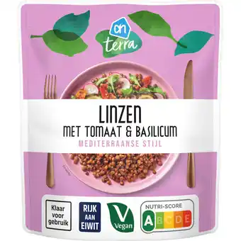 Albert Heijn AH Terra Linzen mediterraan gekruid aanbieding