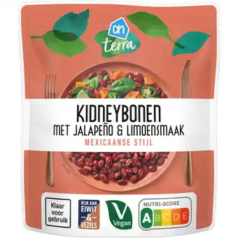 Albert Heijn AH Terra Kidneybonen met jalapeno & limoensmaak aanbieding