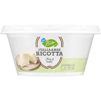 Albert Heijn AH Biologisch Ricotta aanbieding
