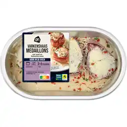 Albert Heijn AH Ovenschotel varkenshaas medaillons spek aanbieding