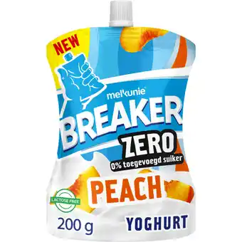 Albert Heijn Melkunie Breaker zero peach aanbieding