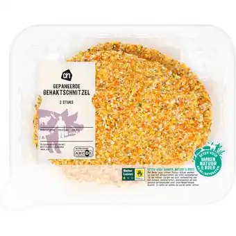 Albert Heijn AH Gepaneerde gehaktschnitzel aanbieding