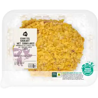 Albert Heijn AH Schnitzel krokant met cornflakes aanbieding