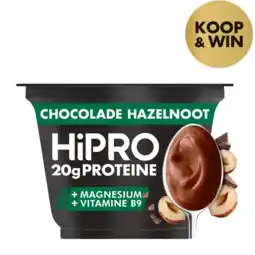 Albert Heijn HiPRO Protein pudding chocolade hazelnoot aanbieding