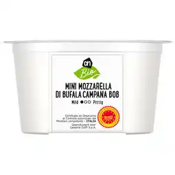 Albert Heijn AH Biologisch Mini buffelmozzarella aanbieding