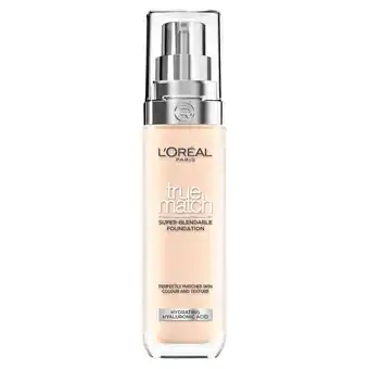 Kruidvat L'Oréal Paris True Match 1.D/W Golden Ivory Foundation aanbieding