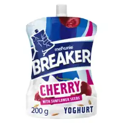 Albert Heijn Melkunie Breaker kers yoghurt zonnebloempitten aanbieding