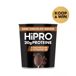 Albert Heijn HiPRO Protein mousse dark chocolate aanbieding