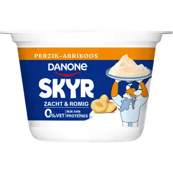 Albert Heijn Danone Skyr perzik abrikoos high protein 0%vet aanbieding