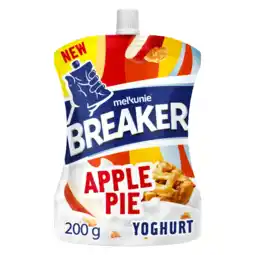 Albert Heijn Melkunie Breaker apple pie yoghurt aanbieding