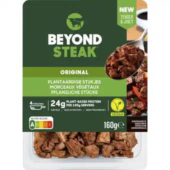 Albert Heijn Beyond Meat Biefstukpuntjes aanbieding