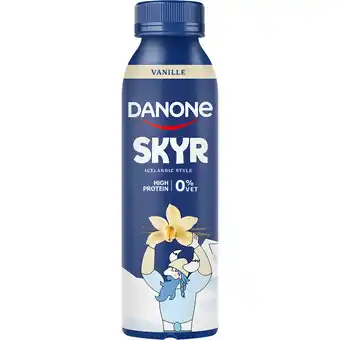 Albert Heijn Danone Skyr drink vanille high protein 0% vet aanbieding