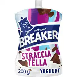 Albert Heijn Melkunie Breaker straciatella yoghurt aanbieding